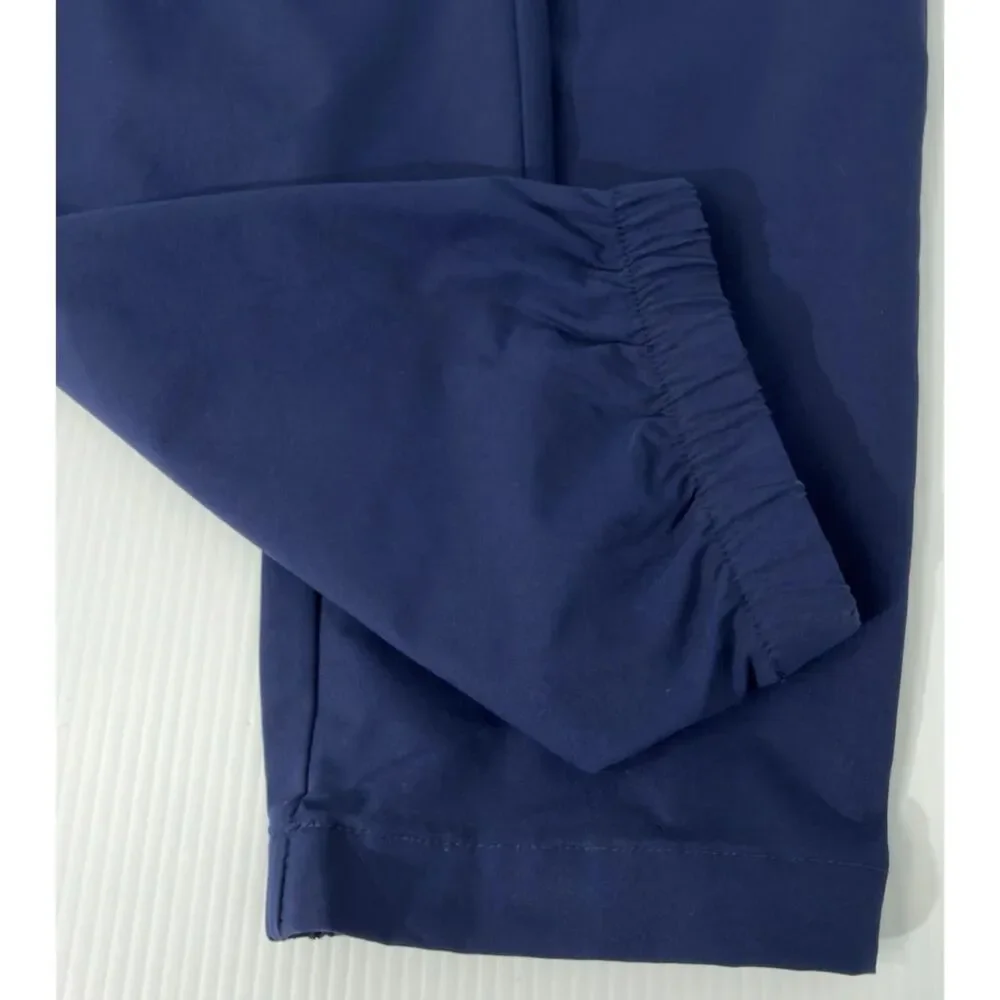 Banana Republic Men 36X31 Navy Straight Leg Chino Pants Lightweight